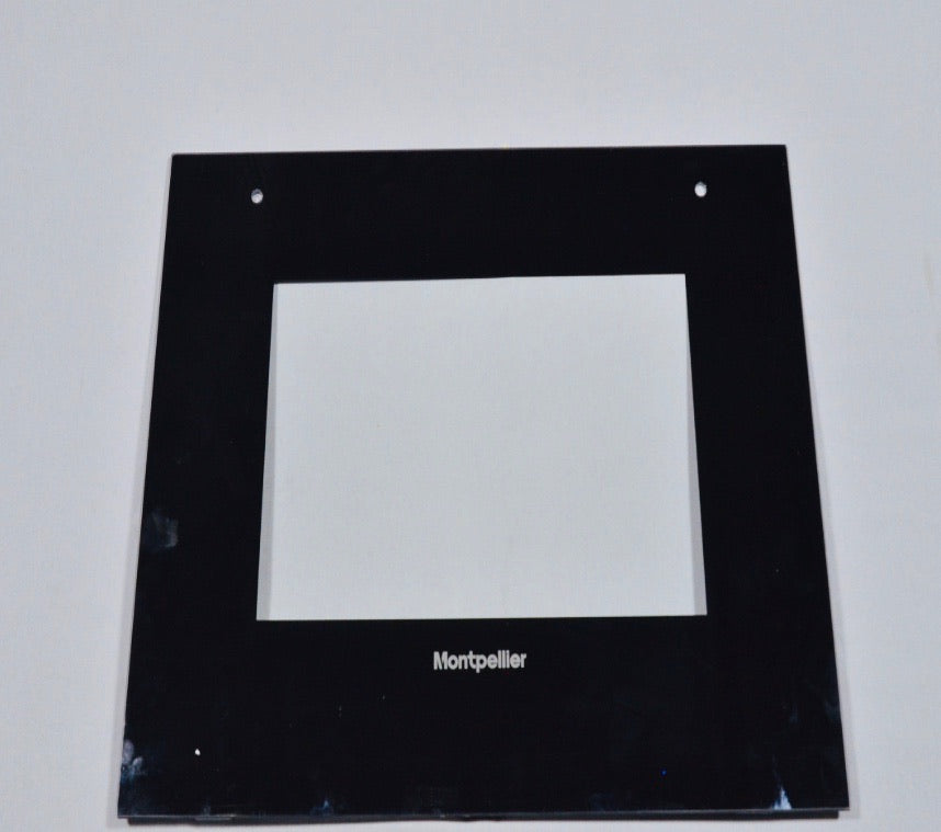 OUTTER GLASS ASSY BLACK - COOKER