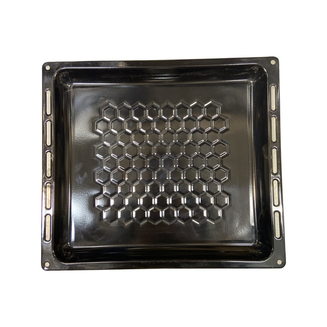 60X60 SHALLOW BLCK TRAY ENAMELLED - COOKER