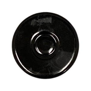 BURNER CAP 2MM ENAMEL BLACK - COOKER