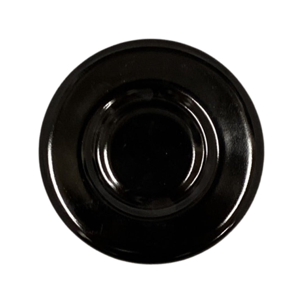 BURNER CAP 2MM (MULTIGAS) ENAMEL BLACK - COOKER