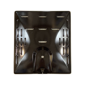 CAVITY 60X60 BURNER COVER- ENAMEL BLACK - COOKER